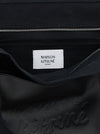 Maison Kitsuné Canvas And Large Leather Shopping Bag