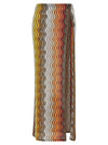 Missoni Greek Zig Pattern Raschel Skirt