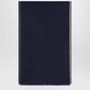 Brunello Cucinelli Blue/Brown/Grey Wool and Cashmere Scarf
