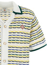 Casablanca Tuck Stitch Short Sleeve Shirt