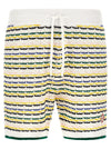 Casablanca Tuck Stitch Bermuda Shorts