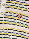 Casablanca Tuck Stitch Polo Shirt