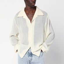  Séfr Ivory Jagou shirt in wool