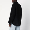Séfr Black Wes shirt in mesh cotton
