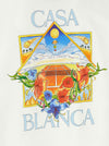 Casablanca Flower Court Icon T-shirt
