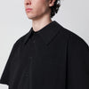Séfr Waylon black cotton poplin shirt