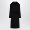 Max Mara Studio Black coat with belt