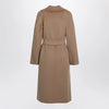 Max Mara Studio Camel belted coat in wool blend