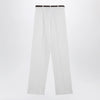 Max Mara Studio White cotton trousers