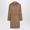 Max Mara Studio Camel wrap coat in cashmere and wool