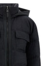 Brunello Cucinelli Shiny Zipper Pull Long Down Jacket