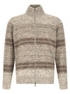 Brunello Cucinelli Nordic Jacquard Cardigan