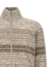 Brunello Cucinelli Nordic Jacquard Cardigan