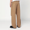 DARKPARK Tobacco-coloured Jordan wide leg trousers