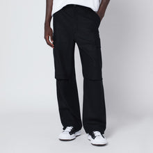  DARKPARK Black Saint wool cargo trousers