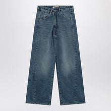  DARKPARK Blue asymmetrical wide leg jeans Ined