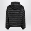Moncler + Rick Owens Black quilted zip-up down jacket