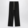Moncler + Rick Owens Black drawstring trousers