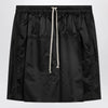 Moncler + Rick Owens Black drawstring kilt Shorts