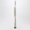 Moncler + Rick Owens Interwoven key holder in pearl color