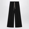 Moncler + Rick Owens Wide Bela trousers in black cotton poplin