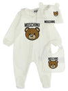Moschino Baby Baby Set Bib + Cap + Bib