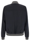 Brunello Cucinelli Light Flannel Bomber Jacket