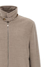 Brunello Cucinelli Virgin Wool Beaver Bomber Jacket
