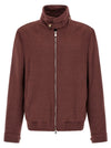 Brunello Cucinelli Virgin Wool Beaver Bomber Jacket