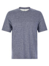 Brunello Cucinelli Mélange Linen Blend T-shirt
