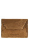 Brunello Cucinelli Monile Suede Clutch Bag