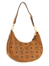 Mcm Aren Crescent Hobo Shoulder Bag