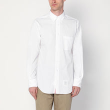  Thom Browne White button-down cotton shirt