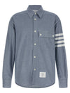 Thom Browne 4bar Flannel Shirt