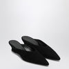 Le Monde Béryl Black wedge mule in suede