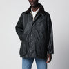 Barbour Sage green Beaufort waxed jacket