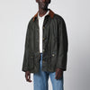 Barbour Olive green lightweight waxed Ashby jacket