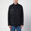 Barbour Black waxed International jacket