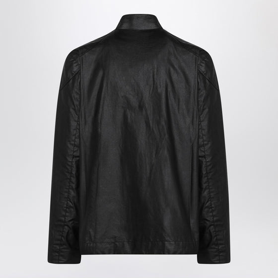 Barbour Black waxed International jacket
