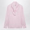 Max Mara Pink blouse in silk charmeuse