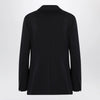 Max Mara Blue double-breasted wool jacket