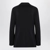 Max Mara Blue double-breasted wool jacket