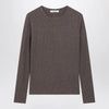 Max Mara Long-Sleeve T-Shirt in Dark Khaki Jersey