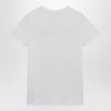 Max Mara Optical white cotton jersey T-shirt with front print