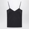 Max Mara Blue silk tank top