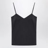 Max Mara Blue silk tank top