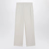 Max Mara Ivory straight-leg trousers
