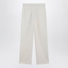 Max Mara Ivory straight-leg trousers