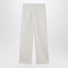 Max Mara Ivory straight-leg trousers