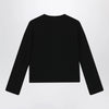 Max Mara Black viscose-blend cardigan